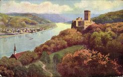 CPA Stolznfels Sur le Rhin 