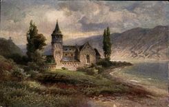 CPA Die Kiemenskapelle bei Trecliting Rhein