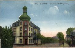 CPA Landau Boulevard de P Empereur
