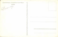 CPA Frankfurt am Main Kuche