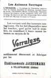 Chromo Les Animaux Sauvages L'Hermine Bledine