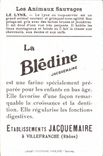 Chromo Les Animaux Sauvages Le Lynx Bledine
