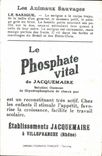 Chromo Les Animaux Sauvages Le Sarique Bledine