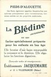 Chromo La bledine Pieds d'alouette