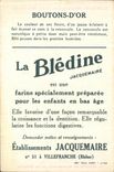 Chromo La bledine Boutons d'or