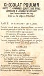 Chromo Chocolat Poulain Enfants Le souffleur 