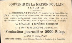 Chromo Chocolat Poulain Le trapeze Circus Cirque Gymnastique Enfants