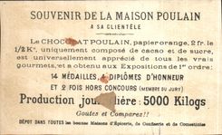 Chromo Chocolat Poulain Saut Perilleux Gymastique 