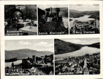 CPSM Niederhaimsbach Bacharach Burg Stahleck 