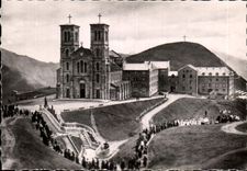 CPSM Notre Dame De La Salette La Basilique