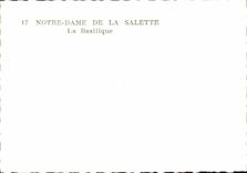 CPSM Notre Dame De La Salette La Basilique