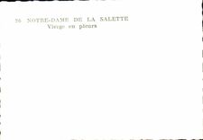 CPSM Notre Dame De La Salette Vierge en pleurs