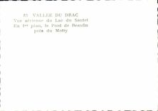 CPSM Vallee Du Drac Vue Vue acrienne du Lac du Sautet 