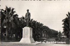 CPSM Casablanca Maroc Monument du Marechal Leclerc