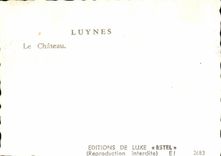 CPSM Luynes le chateau