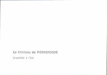 CPSM Le chateau de pierrefonds ensemble a fest