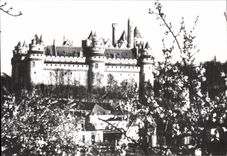 CPSM Le chateau de pierrefonds ensemble a l ouest