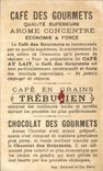 Chromo Chocolat des gourmets trebucien Lys 