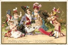 Chromo Au Bon Marche Guignol