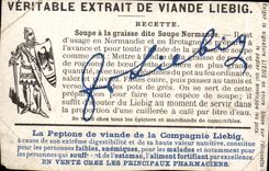Chromo Veritable Extrait De Viande Liebig Chevalier