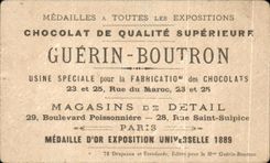 Chromo Chocolat guerin boutron etendard des gentilshommes louis XII 1507 Militaria