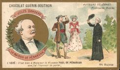 Chromo Chocolat guerin boutron auteurs celebres principales Maison de Penarvan 