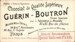 Chromo Chocolat guerin boutron a java visite d'une habitation europeenne