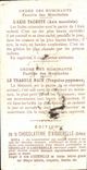 Chromo Chocolaterie d'Aiguebelle Tragule Indes