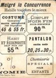 Chromo Chez Coutard Tailleur Ravissante Berthe d'on sortez voue mervilleusement costumee Mon cher Gontran Cheval Horse