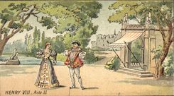 Chromo Henry VIII acte II
