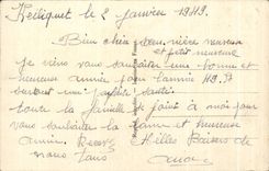 CPA Fantaisie Bonne Annee