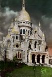 CPSM Paris Basilique du Sacre Coeur de Montmartre 