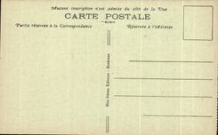 CPA Route de Cauterets a Pierrefitte Le Gave Le Peguere