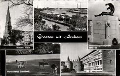 CPA Groetren uit Arnhem