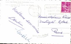 CPA Pinsot et le Glacier de Gleyzin 