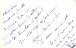 La fantasia de CPA florece Feliz Ano Nuevo