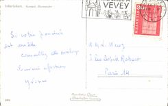 CPA Interlaken Kursaal Blumenuhr Suisse