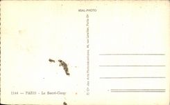 CPA Paris the Sacring Montmartre Heart