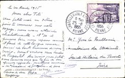 CPA Chatellerault Le Pont