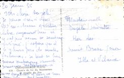 CPA Chamonlx mont blanc chemin de fer du montenvers et aiguille du dru