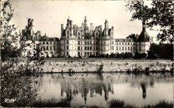 CPA En touraine les chateaux de la loire Chambord Le chateau