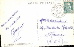 CPA Chateau de Chambord Facade Nord