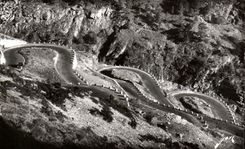 CPA Vallee D'aure route des lacs le triple huit