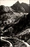 CPA Vallee d'Aure les lacets capdelong et le Pic Mechant