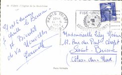 CPA Paris L church of the madeleine