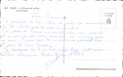 CPA Paris the point of quotes and the bridges