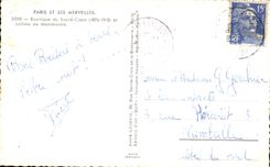 CPA Paris et ses merveilles basillque du sacre coeur 