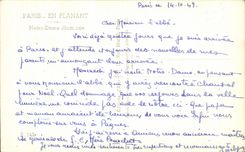 CPA Paris mientras que da un paseo nuestro illuminee de la senora