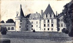 CPA Chateau D'Azay Le Ferron