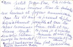 CPA Fantasy Happy Flowers Birthday